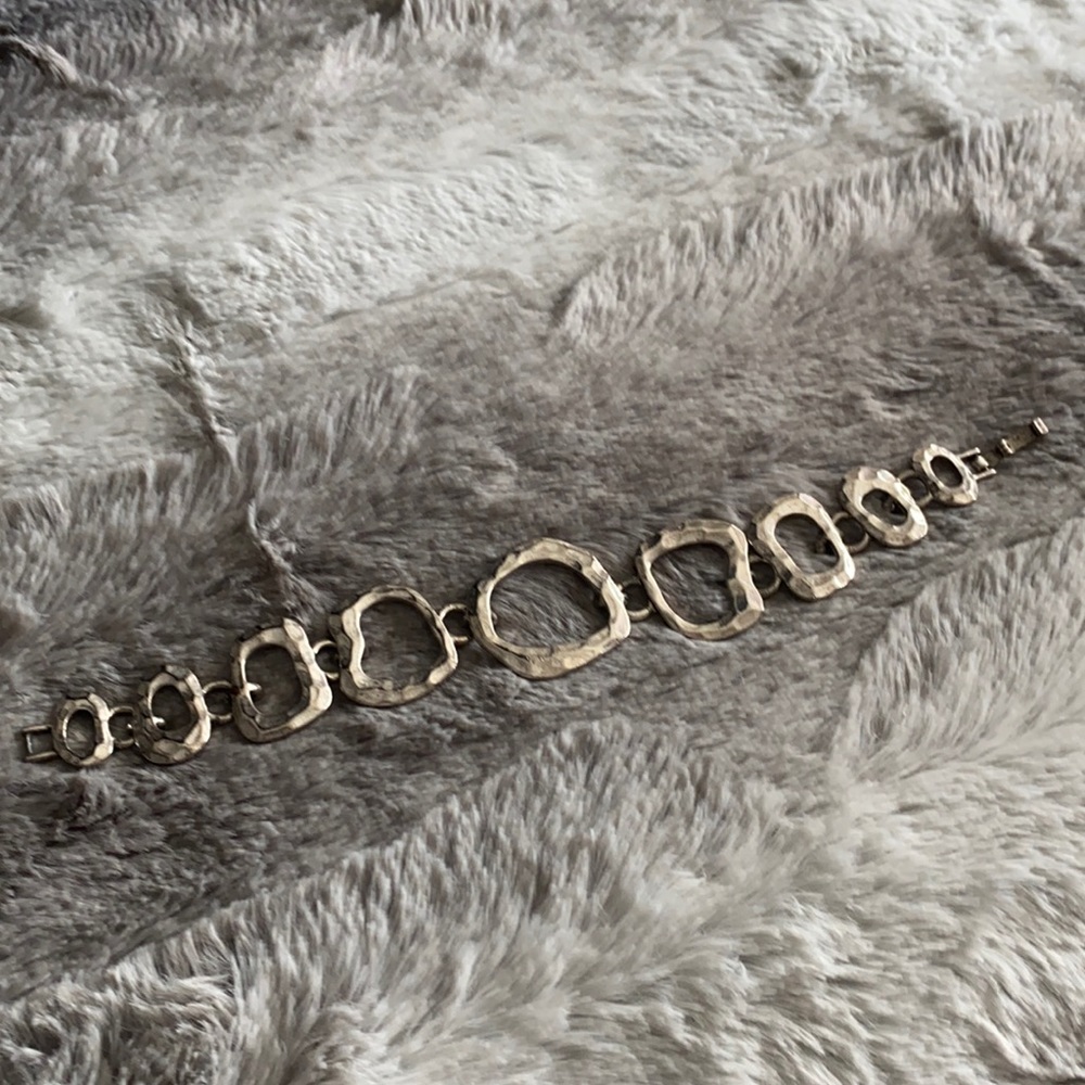 Lia Sophia silver link bracelet